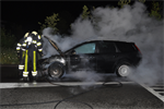 Melding 23.28 Prio 1 Brand Wegvervoer Personenauto Lutkepost Buitenpost